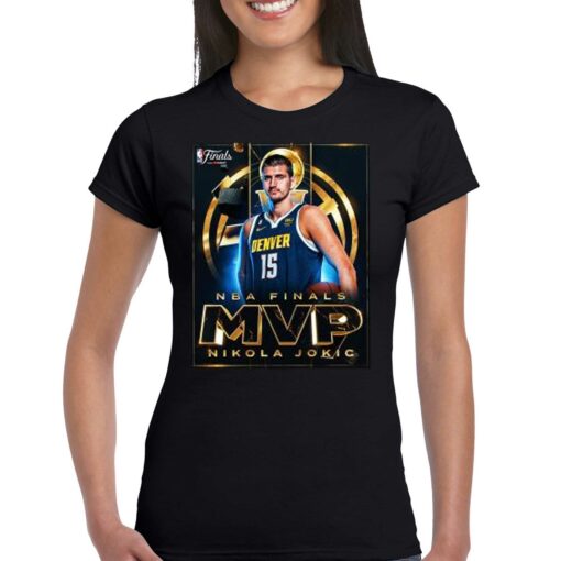 Denver Nuggets 2023 Nba Finals Mvp Nikola Jokic Shirt