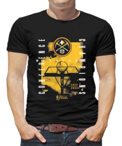 Denver Nuggets 2023 Western Conference Champions Free Throw Courtside T-shirt Denver Nuggets 2023 Western Conference Champions Free Throw Courtside T-shirt