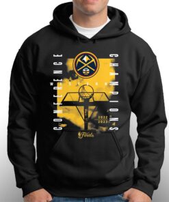 Denver Nuggets 2023 Western Conference Champions Free Throw Courtside T-shirt 2 Denver Nuggets 2023 Western Conference Champions Free Throw Courtside T shirt 3