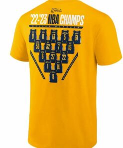Denver Nuggets Fanatics Branded 2023 Nba Finals Champions Close Out Jersey Roster T-shirt Denver Nuggets Fanatics Branded 2023 Nba Finals Champions Close Out Jersey Roster T-shirt