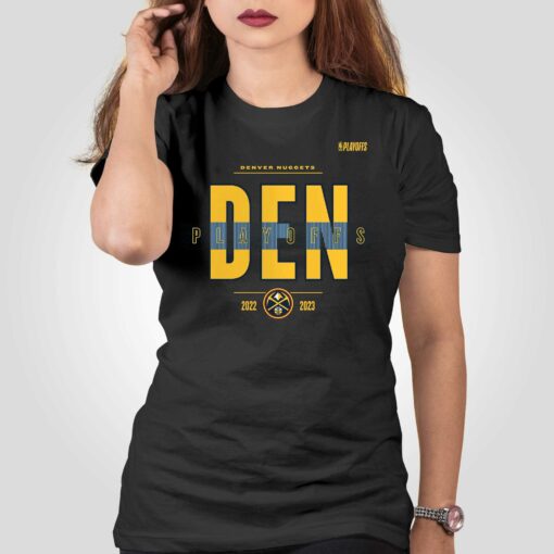 Denver Nuggets Fanatics Branded 2023 Nba Playoffs Jump Ball T-shirt