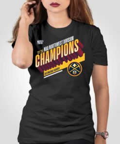 Denver Nuggets Fanatics Branded 2023 Northwest Division Champions Locker Room T-shirt Denver Nuggets Fanatics Branded 2023 Northwest Division Champions Locker Room T-shirt