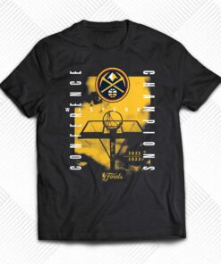 Denver Nuggets Fanatics Branded 2023 Western Conference Champions Free Throw Courtside T-shirt Denver Nuggets Fanatics Branded 2023 Western Conference Champions Free Throw Courtside T-shirt