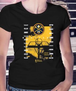 Denver Nuggets Fanatics Branded 2023 Western Conference Champions Free Throw Courtside T-shirt Denver Nuggets Fanatics Branded 2023 Western Conference Champions Free Throw Courtside T-shirt