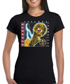 Denver Nuggets Homage Unisex 2023 Nba Finals Champions Tri-blend Lightning T-shirt Denver Nuggets Homage Unisex 2023 Nba Finals Champions Tri-blend Lightning T-shirt