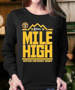 Denver Nuggets Mile High 2023 Western Conference Champions Shirt 3 Denver Nuggets Mile High 2023 Western Conference Champions Shirt 4