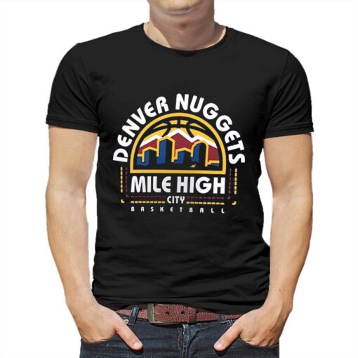 Denver Nuggets Mile High City Push Ahead T-shirt