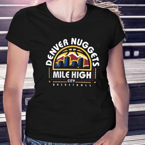 Denver Nuggets Mile High City Push Ahead T-shirt