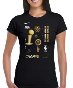 Denver Nuggets Nike 2023 Nba Finals Champions Celebration Expressive T-shirt Denver Nuggets Nike 2023 Nba Finals Champions Celebration Expressive T-shirt