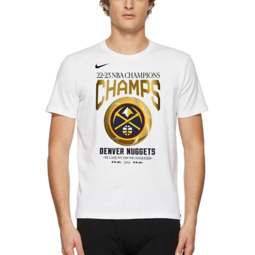 Denver Nuggets Nike 2023 Nba Finals Champions Celebration Shirt