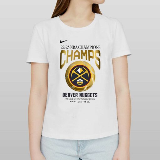 Denver Nuggets Nike 2023 Nba Finals Champions Celebration Shirt