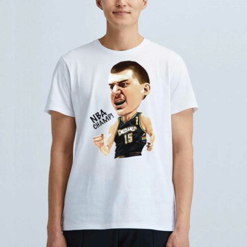 Denver Nuggets Nikola Jokic Nba Champs Finals Mvp Art Shirt