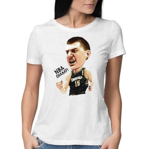 Denver Nuggets Nikola Jokic Nba Champs Finals Mvp Art Shirt