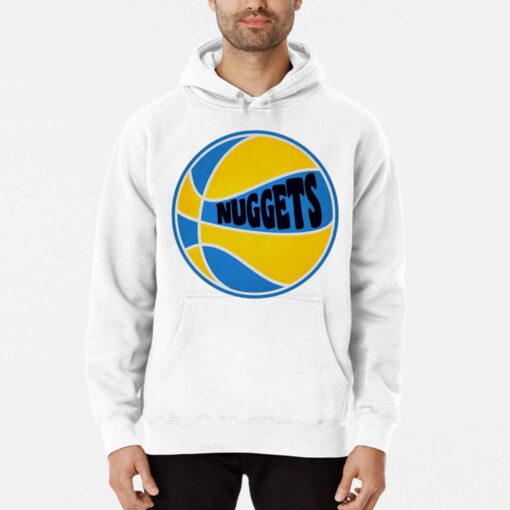 Denver Nuggets Retro Basketball Art Logo Shirt