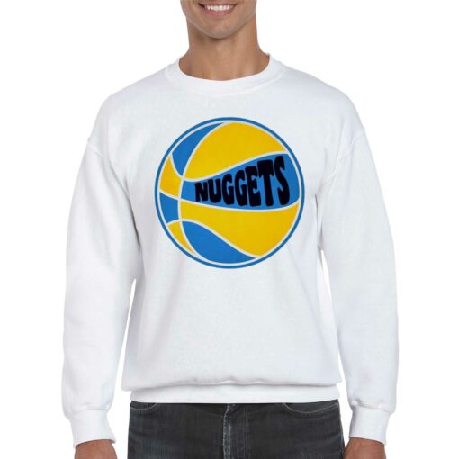 Denver Nuggets Retro Basketball Art Logo Shirt