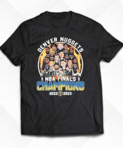 Denver Nuggets Team Cartoon Skyline Nba Final Champions 2022-2023 Shirt Denver Nuggets Team Cartoon Skyline Nba Final Champions 2022-2023 Shirt