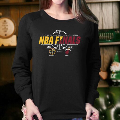 Denver Nuggets Vs Miami Heat Fanatics Branded 2023 Nba Finals Matchup T-shirt