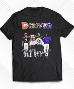 Denver Sports Teams Player Signatures Shirt Denver Sports Teams Player Signatures Shirt