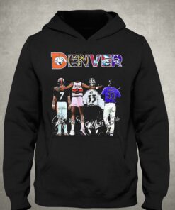 Denver Sports Teams Player Signatures Shirt 2 Denver Sports Teams Player Signatures Shirt 3