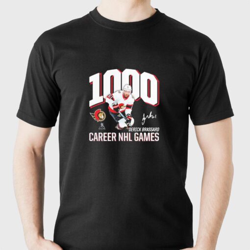 Derick Brassard 1000 Career Games Official Shirt