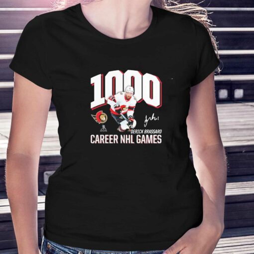 Derick Brassard 1000 Career Games Official Shirt