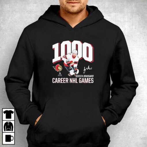 Derick Brassard 1000 Career Games Official Shirt