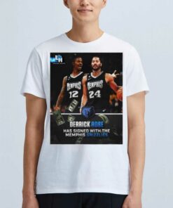 Derrick Rose Has Signed With The Memphis Grizzlies Poster Shirt Derrick Rose Has Signed With The Memphis Grizzlies Poster Shirt