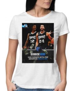 Derrick Rose Has Signed With The Memphis Grizzlies Poster Shirt Derrick Rose Has Signed With The Memphis Grizzlies Poster Shirt