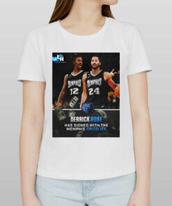 Derrick Rose Has Signed With The Memphis Grizzlies Tee Shirt Derrick Rose Has Signed With The Memphis Grizzlies Tee Shirt
