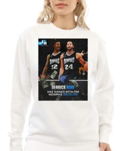 Derrick Rose Has Signed With The Memphis Grizzlies Tee Shirt 4