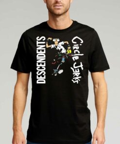 Descendents Circle Jerks North American Tour 2023 Art Design T-shirt Descendents Circle Jerks North American Tour 2023 Art Design T-shirt