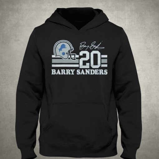 Detroit Lions Barry Sanders 20 Shirt