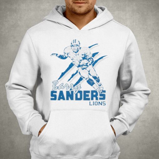 Detroit Lions Barry Sanders Homeage Shirt