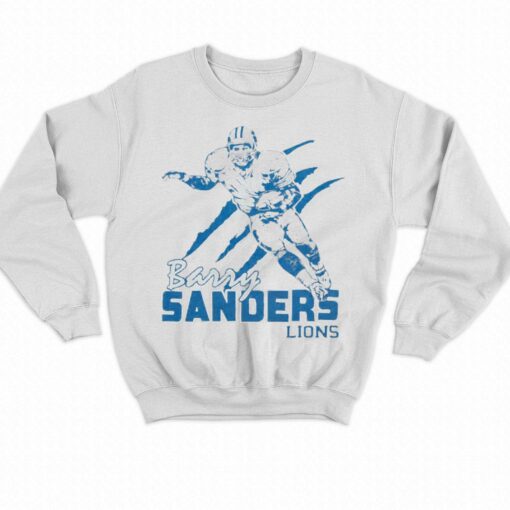 Detroit Lions Barry Sanders Homeage Shirt