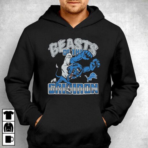 Detroit Lions Beasts Of The Gridiron Shirt