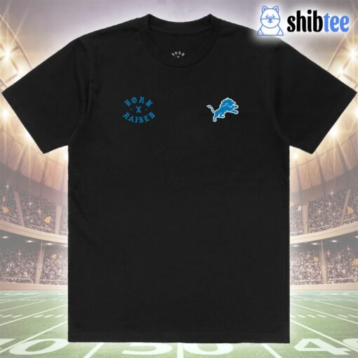 Detroit Lions Born X Raised Unisex T-shirt