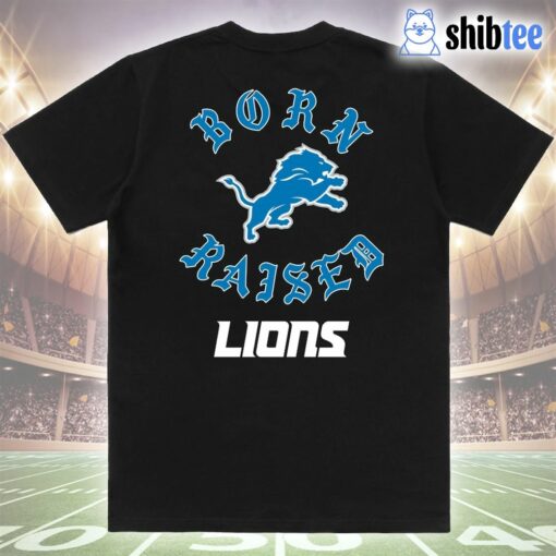 Detroit Lions Born X Raised Unisex T-shirt