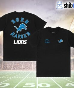 Detroit Lions Born X Raised Unisex T-shirt 2 Detroit Lions Born X Raised Unisex T shirt 3