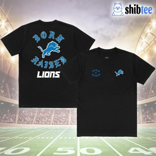 Detroit Lions Born X Raised Unisex T-shirt