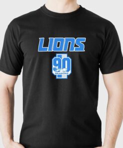 Detroit Lions Celebrate 90th Season Shirt Detroit Lions Celebrate 90th Season Shirt