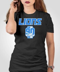 Detroit Lions Celebrate 90th Season Shirt Detroit Lions Celebrate 90th Season Shirt