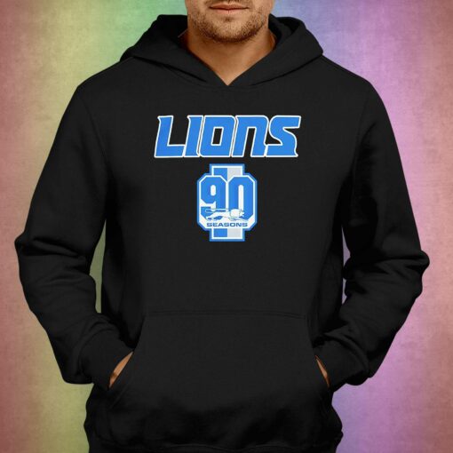 Detroit Lions Celebrate 90th Season Shirt