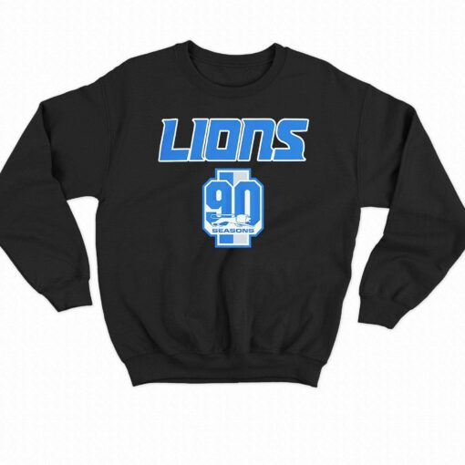 Detroit Lions Celebrate 90th Season Shirt