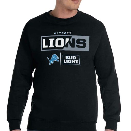 Detroit Lions Fanatics Branded Nfl X Bud Light T-shirt