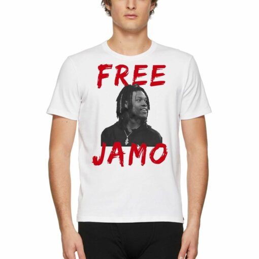 Detroit Lions Kerby Joseph Wearing Free Jamo Tee