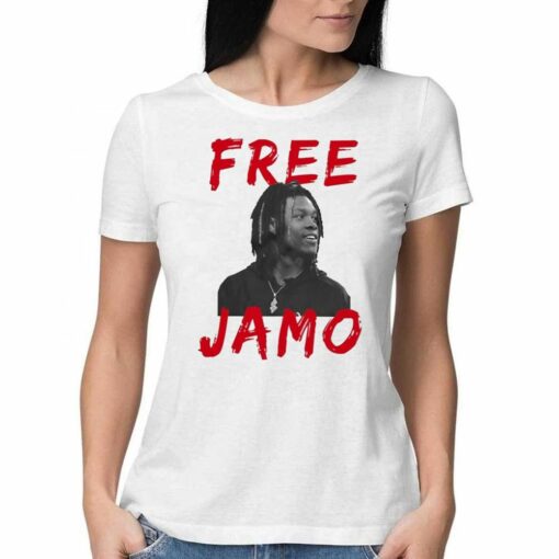 Detroit Lions Kerby Joseph Wearing Free Jamo Tee