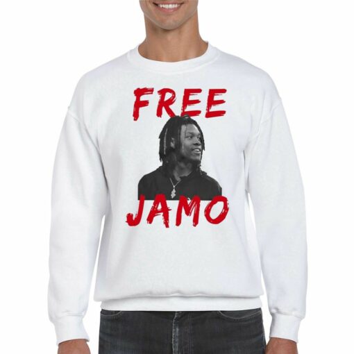 Detroit Lions Kerby Joseph Wearing Free Jamo Tee