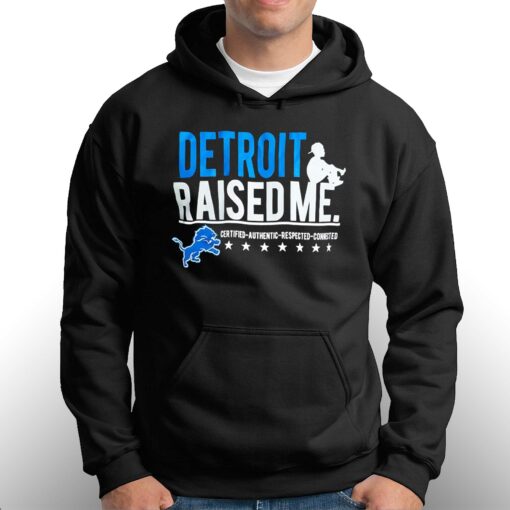 Detroit Lions Three Thirteen Raised Me T-shirt