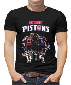 Detroit Pistons 66th Anniversary Thomas And Dumars Shirt Detroit Pistons 66th Anniversary Thomas And Dumars Shirt