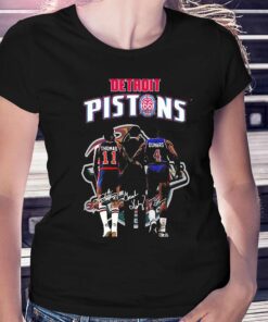 Detroit Pistons 66th Anniversary Thomas And Dumars Shirt Detroit Pistons 66th Anniversary Thomas And Dumars Shirt